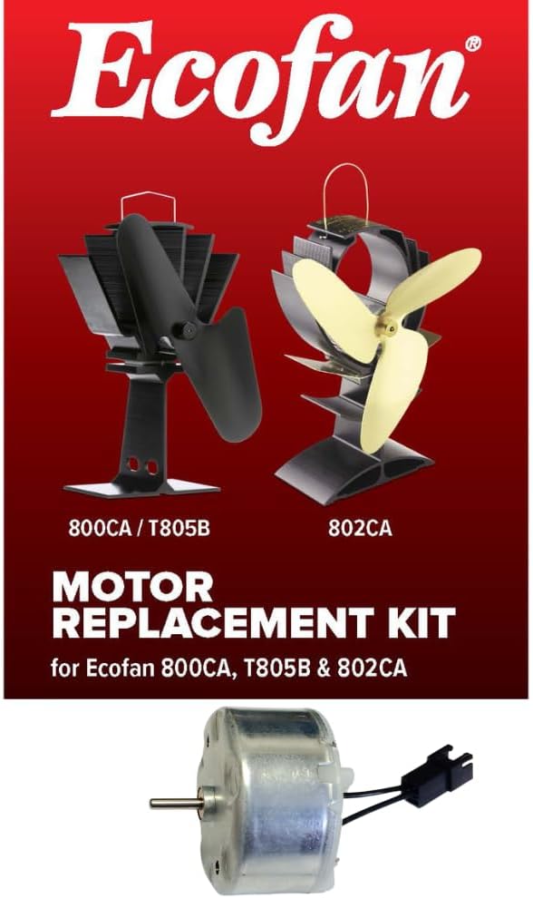 Replacement Motor Kit MRKCA02 for Models 800CA, 815CA, 802CA, Easy DIY Maintenance for Ecofan
