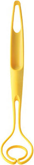 Multi Purpose & Functional Utensil, Fried Rice, Potato Masher, Whisk, Scramble Egg, Mixing Dough, Hot pot, Dishwasher Safe, Made in Korea - Red