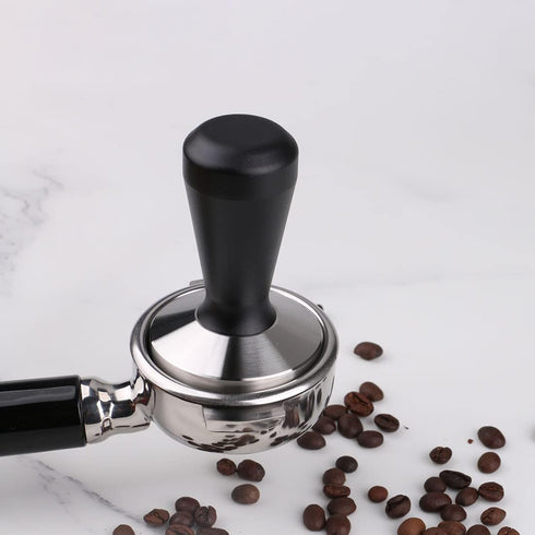 Stainless Steel Coffee Tamper 49mm Barista Espresso Base Coffee Bean Press