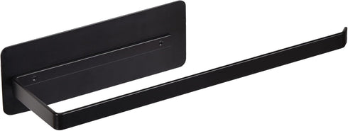 EASTTOWEST Magnetic Paper Towel Holder, Black Towel Bar Rack for Refrigerator, BBQ Grills, Heavy Duty, 12” x 3”