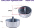 WE01X23599 Replacement Knob for GE Washer Knob WH11X20875 (1 Pcs)