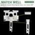 Vertical Blinds Replacement Stem and Gear, White Vertical Blind Repair Kit for Headrail and Carrier Stems