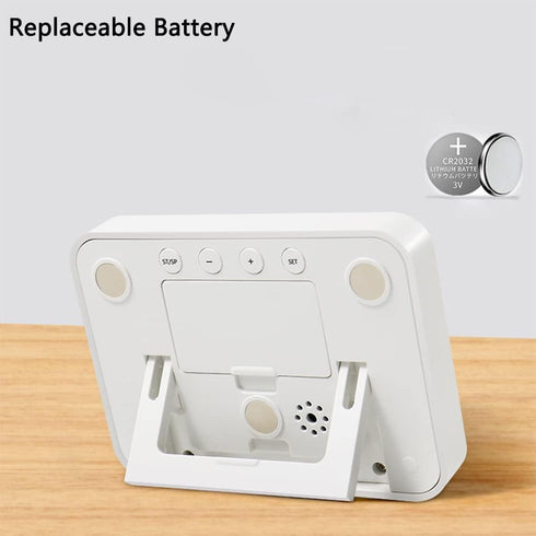 Digital Countdown Days Timer Clock, 9999 Days Count Down Timer with Strong Magnetic Back for Kitchen Cooking