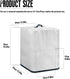 Insulated Air Fryer Kitchen Appliance Cover with Handle and Storage Pocket for Spoon, Cooking Utensils, Easy Cleaning