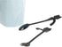OBANGONG 4 Pcs Mini Cat Hugging Coffee Spoon Set - Tea Soup Sugar Dessert Appetizer Seasoning Bistro Hanging Cup Spoon