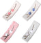 CRASPIRE 4Pcs Japanese Chopstick Holder - Flower Blossom Porcelain Rest for Countertop Tableware Home Ornaments