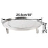 uxcell 10 Inch Stainless Steel Food Steaming Steamer Canning Rack Tray Stand Cookware