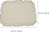 Yardwe Patio Swing Cover, Outdoor Replacement Canopy Cover, Garden Chair Shade Protector (55.9"x47.2")