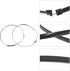 GANAZONO 2pcs Electric Fan Grille Retaining Ring, Plastic Binding Hoop for 14in/16in Table Fans