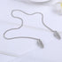 ZYAMY 2pcs Bib Holder Clips with Flexible Adjustable Chains Dental Bib Clip Metal Napkin Clip Chain, Allowing You