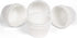 Jumbo White Cupcake Liners, Greaseproof Paper 200-Count Muffin Baking Cups for Wedding Birthday Celebration Occasion