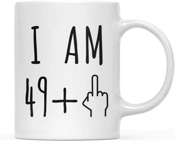 Funny 50th Birthday Gift for Women and Men | Happy Bday Coffee 11oz Mug | Gag Party Cup Idea for Celebration