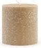 Root Candles 33345 Unscented Timberline Pillar Candle, 3 x 3-Inches, Taupe