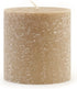 Root Candles 33345 Unscented Timberline Pillar Candle, 3 x 3-Inches, Taupe