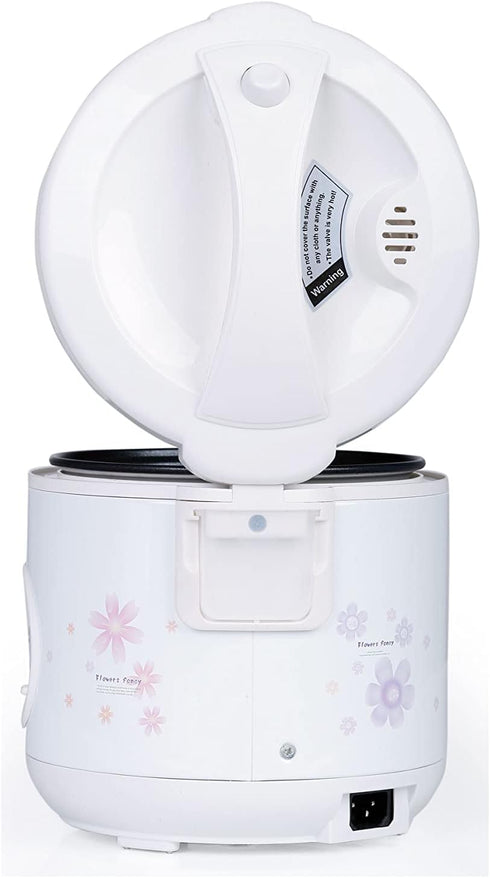 5 (TRC-04RS) TAYAMA Automatic Rice Cooker & Food Steamer Cup, White