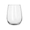 Libbey Glassware Stemless White Wine Glass, 17 oz. - Pack of 12