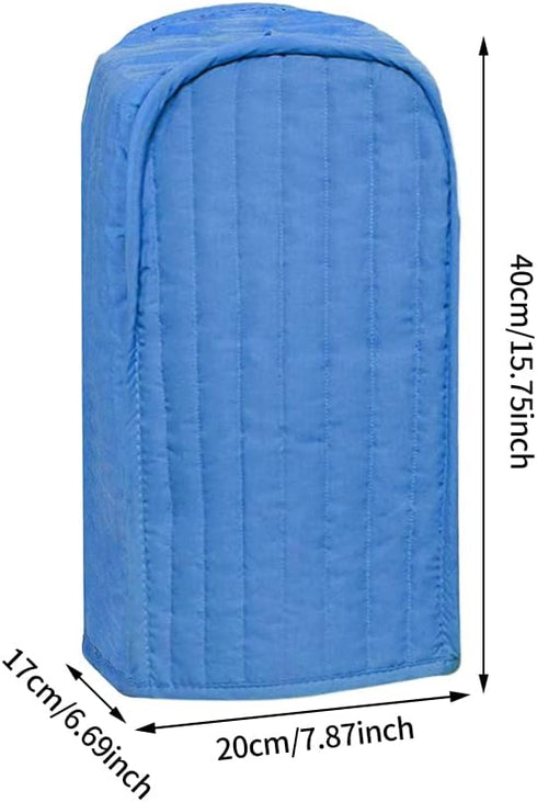 Blender Dust Cover, Stand Mixer or Coffee Maker Appliance Cover, Anti Fingerprint Polyester Dust Proof Stain Resistant Blender Cover for Home Kitchen(Blue)