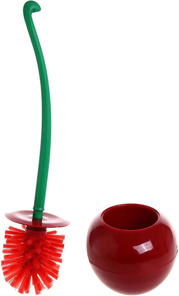 Creative Toilet Brush with Holder Bowl&Long Handle, Household Bathroom Cleaning Tool Cleaner