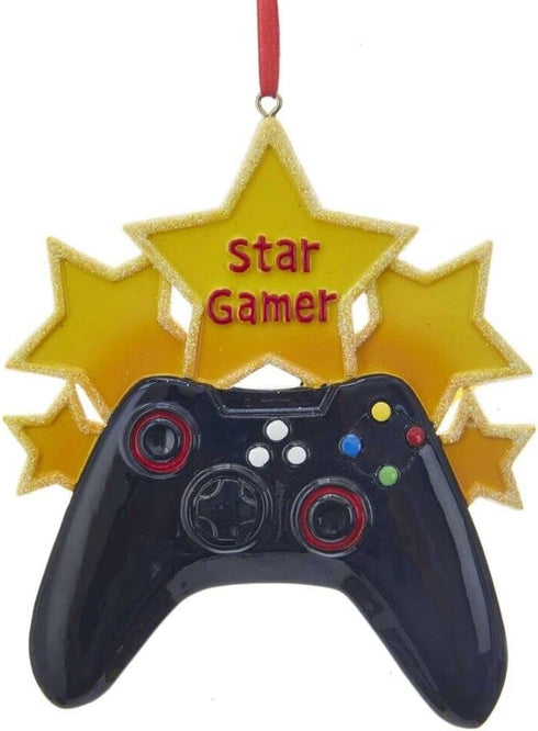 Star Gamer Ornament W8364 New