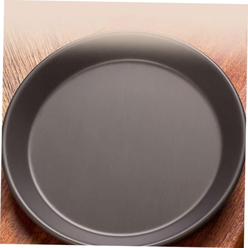 Pizza Pan Pie Pan Non- Stick Bakeware Round Pizza Baking Tray Non- Stick Pizza Tray Bread Pan Oven Roasting Pan Round Tray Round Oven Pan Cooking Utensils Mater Household by SHOWERORO