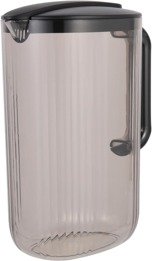 Unomor Cold Water Bottle, Iced Tea Pitcher, Drinking Water Jug, Water Container for Fridge, Cool Tea Pitcher