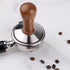 Stainless Steel Coffee Tamper 58mm Barista Espresso Base Coffee Bean Press
