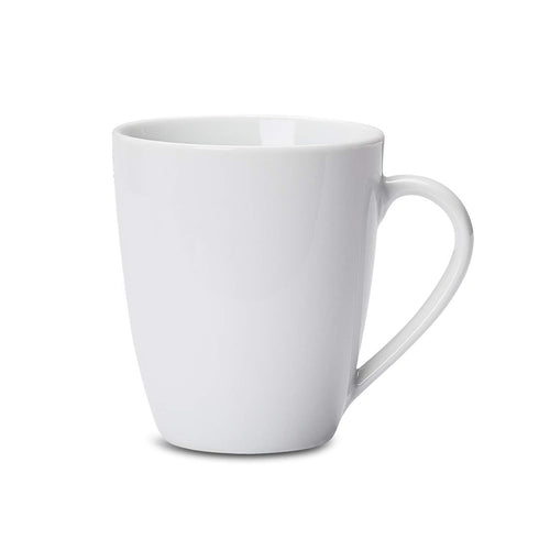 12 oz, 12 Count Amazon Basics Porcelain Heat Resistant Coffee Mugs, Microwave and Oven Safe, White