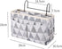 Home Multifunctional Bedside Hanging Bag College Dormitory Bedside Cloth Hanging Basket Bed Clutter Sorting Storage Bag