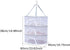 RVXlRDN 3 Herb Drying Rack, Layer Foldable Hanging Mesh Net with Zipper, Outdoor Drying Rack Mesh Dryer for Drying Herb