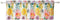 Greenland Home Watercolor Dream Window Valance, White - 84 x 19