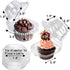 50 Pack Individual Cupcake Containers - Stackable Plastic Cupcake Boxes with Deep Dome for Cupcake Carrier