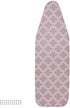 Encasa Ironing Board Covers (57"x22"), Drawstring Tightening with Thick 3 mm Felt Padding, Scorch Resistant, Printed