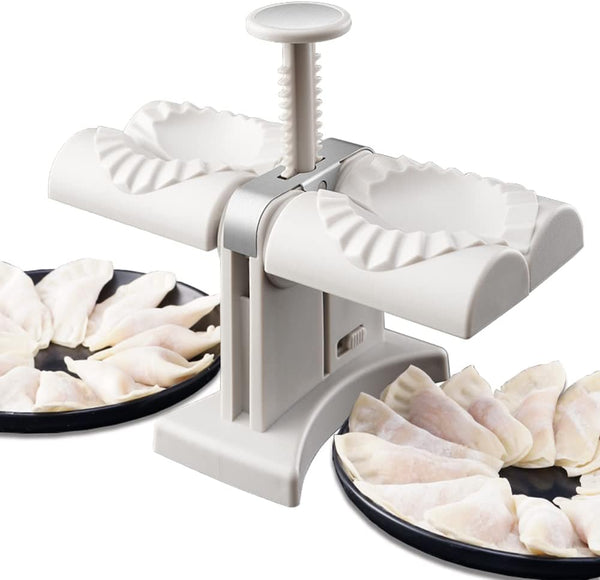 Automatic Dumpling Maker Mold, Manual Ravioli Press Machine for Quick Dumpling Making at Home