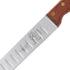Mercer Culinary Praxis Granton Edge Slicer, 14 Inch, Rosewood Handle