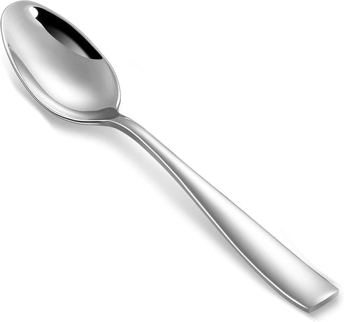 KEAWELL Premium 4-Piece Louis Spoon Set, 18/10 Stainless Steel, Set of 4, Dishwasher Safe, Smooth and Solid