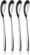 Set of 4 Egg Spoons for Soft Boiled Eggs, 18/10 Stainless Steel, 5.5 Inches