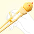 Wakaka Chicken Shape Chopsticks, Easy to Use Training Chopsticks for Children and Adults, Reusable Set (Yellow)