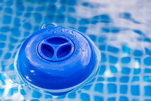 WWD POOL Chlorine Dispenser for Pool, Floating Mini Spa Chemical Dispenser for 1 Inch Tablets