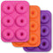 6-Cavity Silicone Donut Mold, Non-Stick Bagel Mold, Food Grade Silicone, BPA Free, 3 Pcs