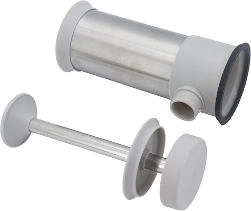 w/4 Bemodst Sausage Stuffer, Stainless Steel Manual Homemade Sausage Maker, hot dog Stuffer Stuffing Tubes, Used