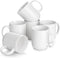 DOWAN 20 oz Large Coffee Mugs with Handle, Ceramic Cup Set of