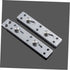 Holibanna 12 Pcs Bed Replacement Connectors, Hinge Hardware for Furniture Repair, Bed Rail Hanger Accessories