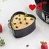 Heart Cake Pan, Heart Springform Pan 4 Inch Heart Shaped Cake Pan Bakeware Cake Pan Cheesecake Pan with Removable Bottom DIY Heart Baking Molds