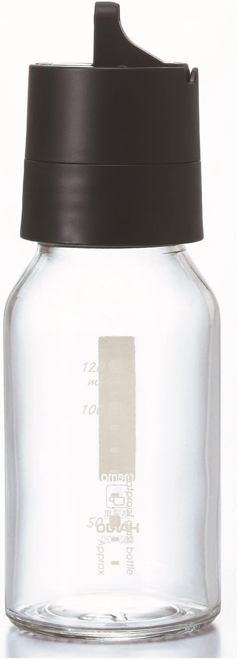 Hario Flip-Top Dressing Bottle - 120ml, Black