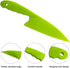 Sonku 10 Packs Kitchen Knife Set with Cutting Boards for Kids and Adults in Multi Colors