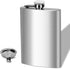 8 Oz Leakproof Stainless Steel Flask for Men, Ideal for Camping and Gifting, Includes Funnel