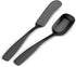 O.C.E. 5-Piece Matte Black Serving Flatware Set, Stainless Steel Utensil Set, Dishwasher Safe Hostess Tableware