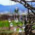 Set 7 H&D HYALINE & DORA Crystal Rainbow Suncatcher Glass Bead Chain Fengshui Hanging Pendant for Window Garden Party