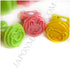Torune TOR-P-2817 Round Flower Star Shaped Bread Cutter Set with Animal Press