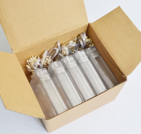 5 Pack 7 20 Minetom Fairy Lights Battery Operated, FT LED String Lights with Timer, Waterproof Silver Wire Fairy Lights